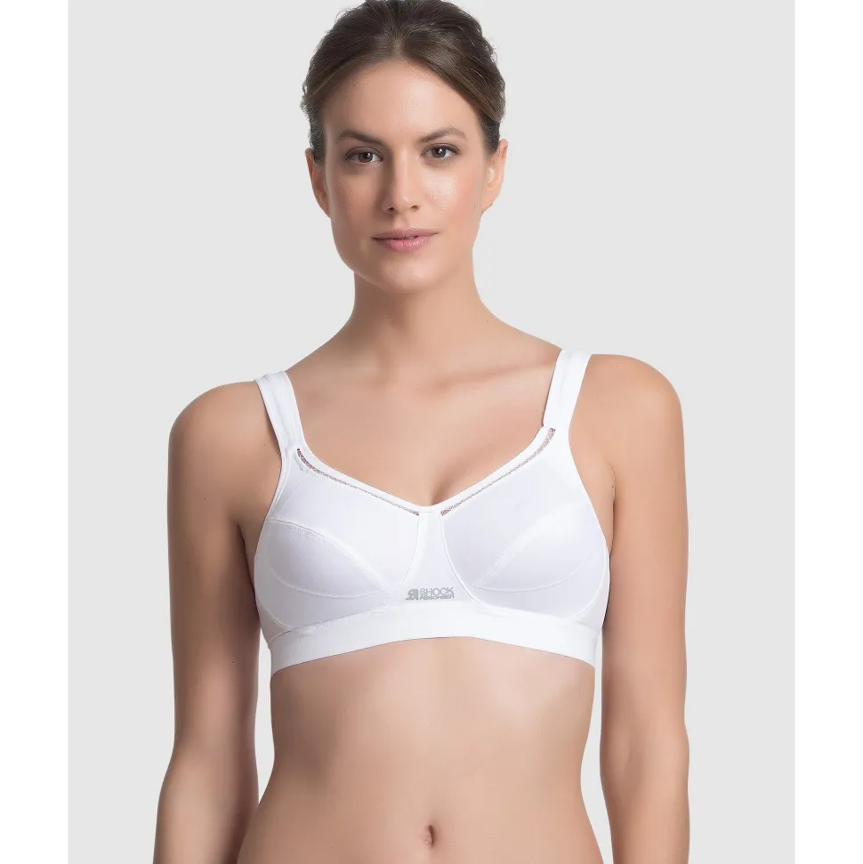 Buy Active Classic Support Wirefree Sports Bra-White