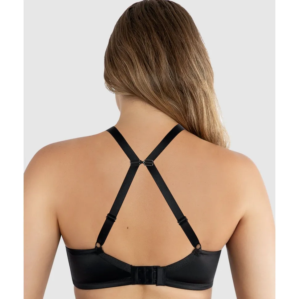 Buy Adele Unlined Wired Full Cup Bra-Black Stripe