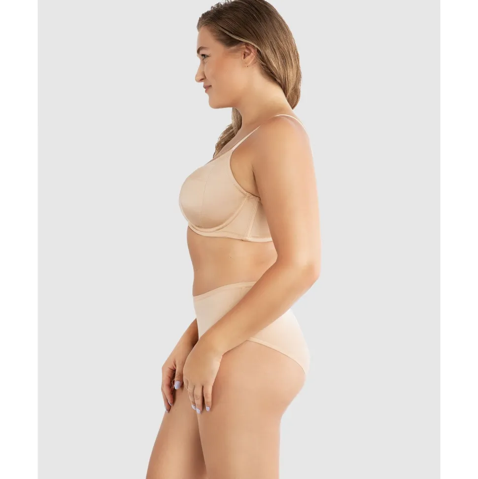 Buy Adele Unlined Wired Full Cup Bra-Bare