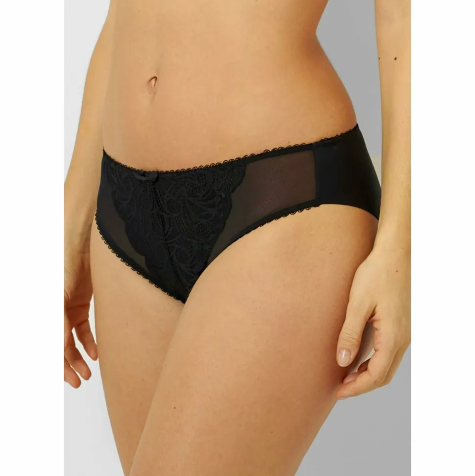 Buy Ariane Classic Lace & Microfiber Brief-Black