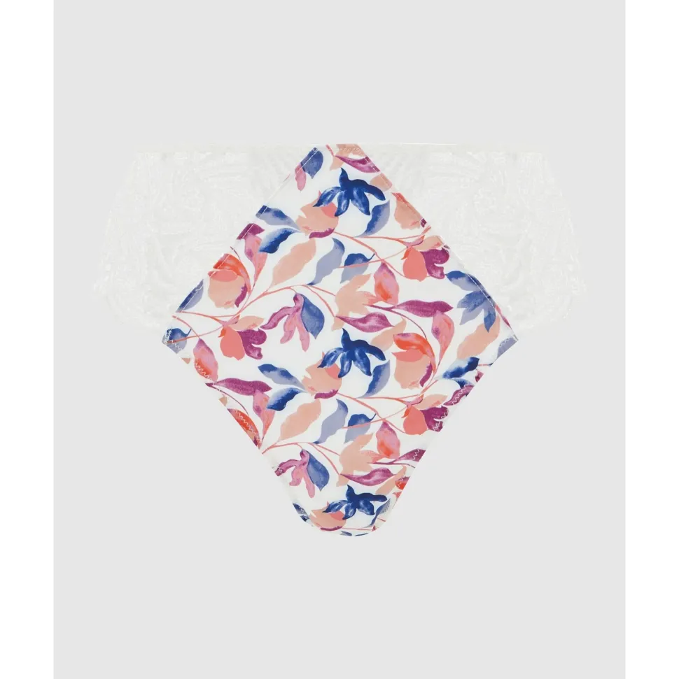 Buy Ariane Fantaisy Microfibre & Lace Bikini Brief-Floral