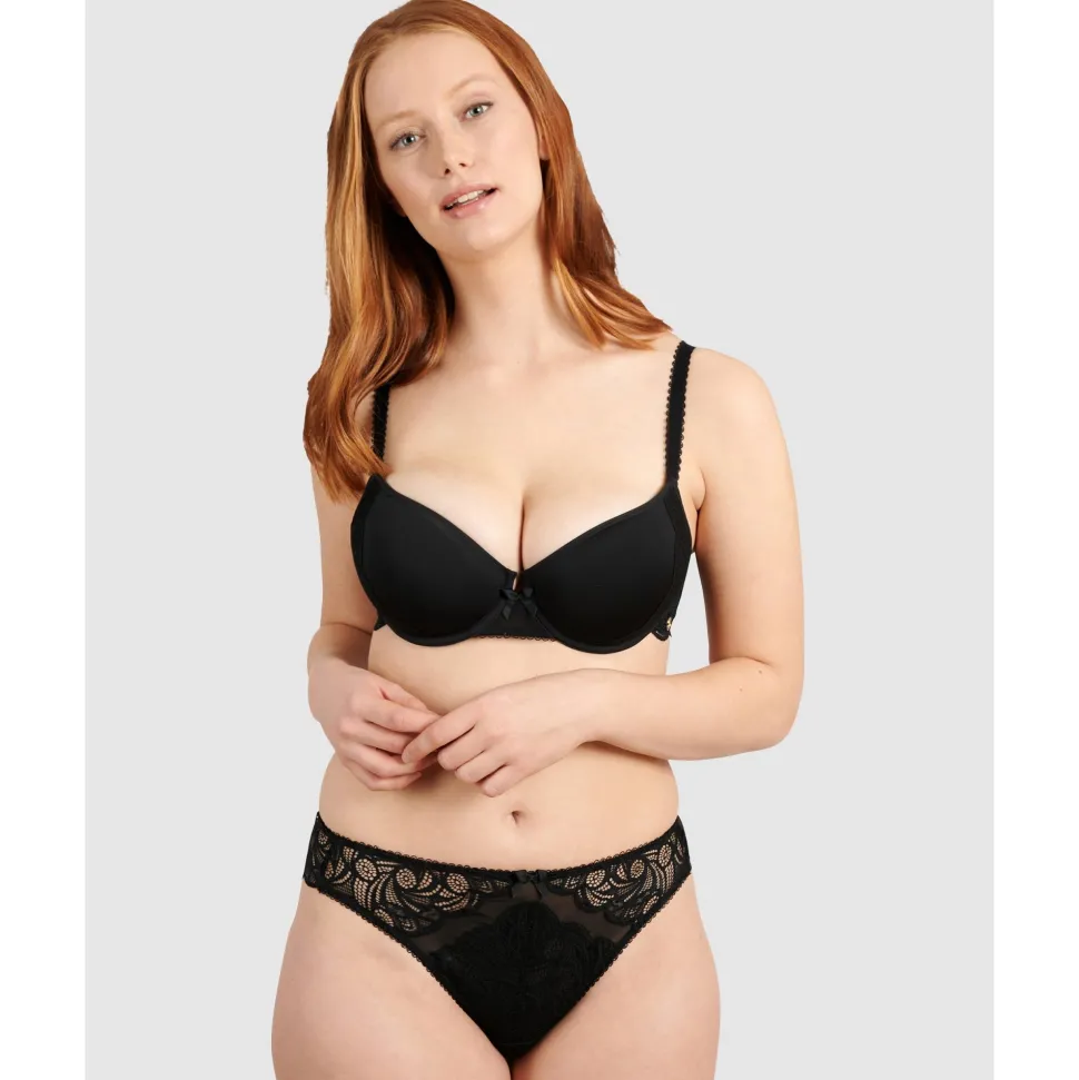 Buy Ariane Padded T-Shirt Spacer Bra-Black