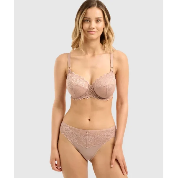 Buy Arum Prima Underwire Unlined Scalloped Lace Bra
