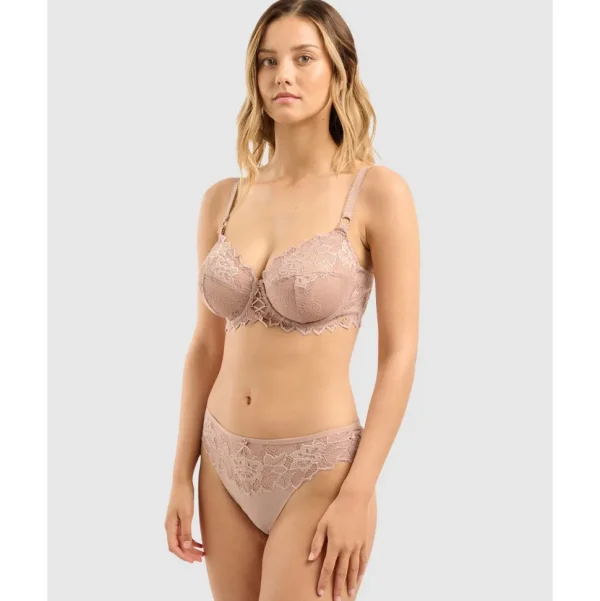 Buy Arum Prima Underwire Unlined Scalloped Lace Bra
