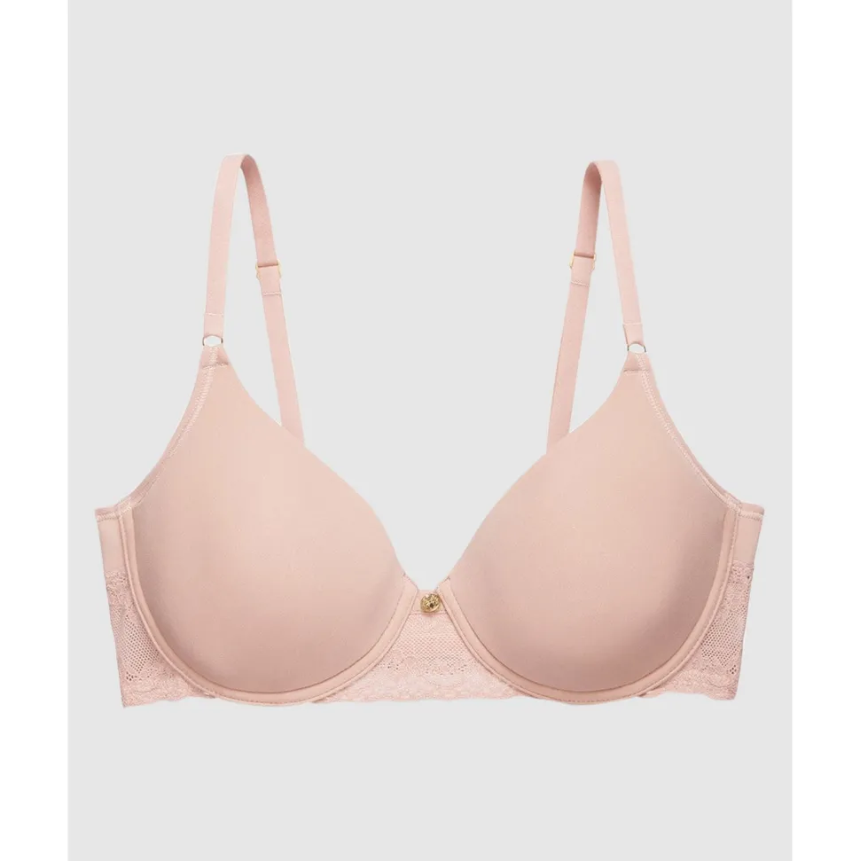 Buy Bliss Perfection Smooth Wired T-Shirt Bra Rose Beige
