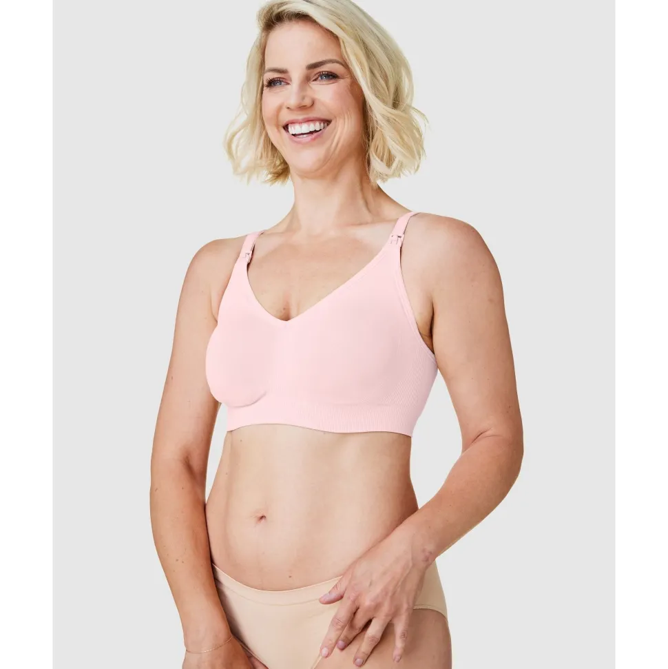Buy Body Silk Wirefree Seamless Maternity & Nursing Bra Chalk Pink