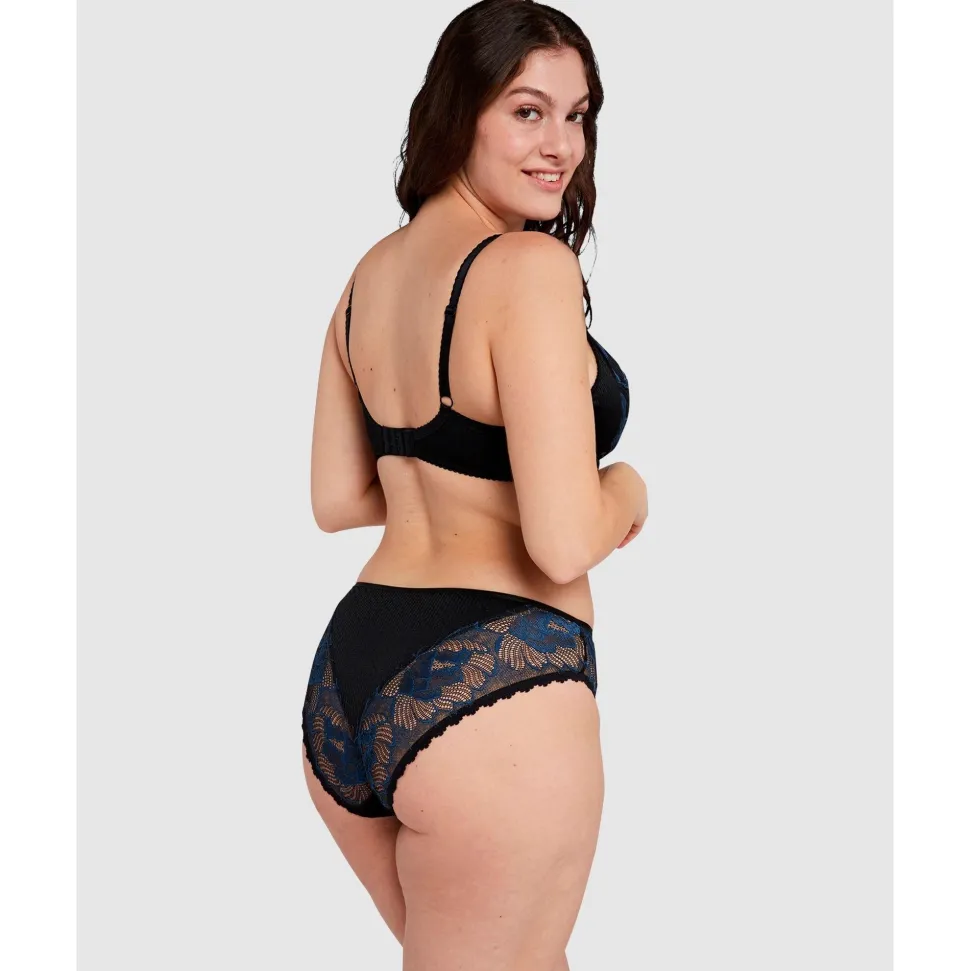 Buy Capucine Wired Two-Tone Lace Bra