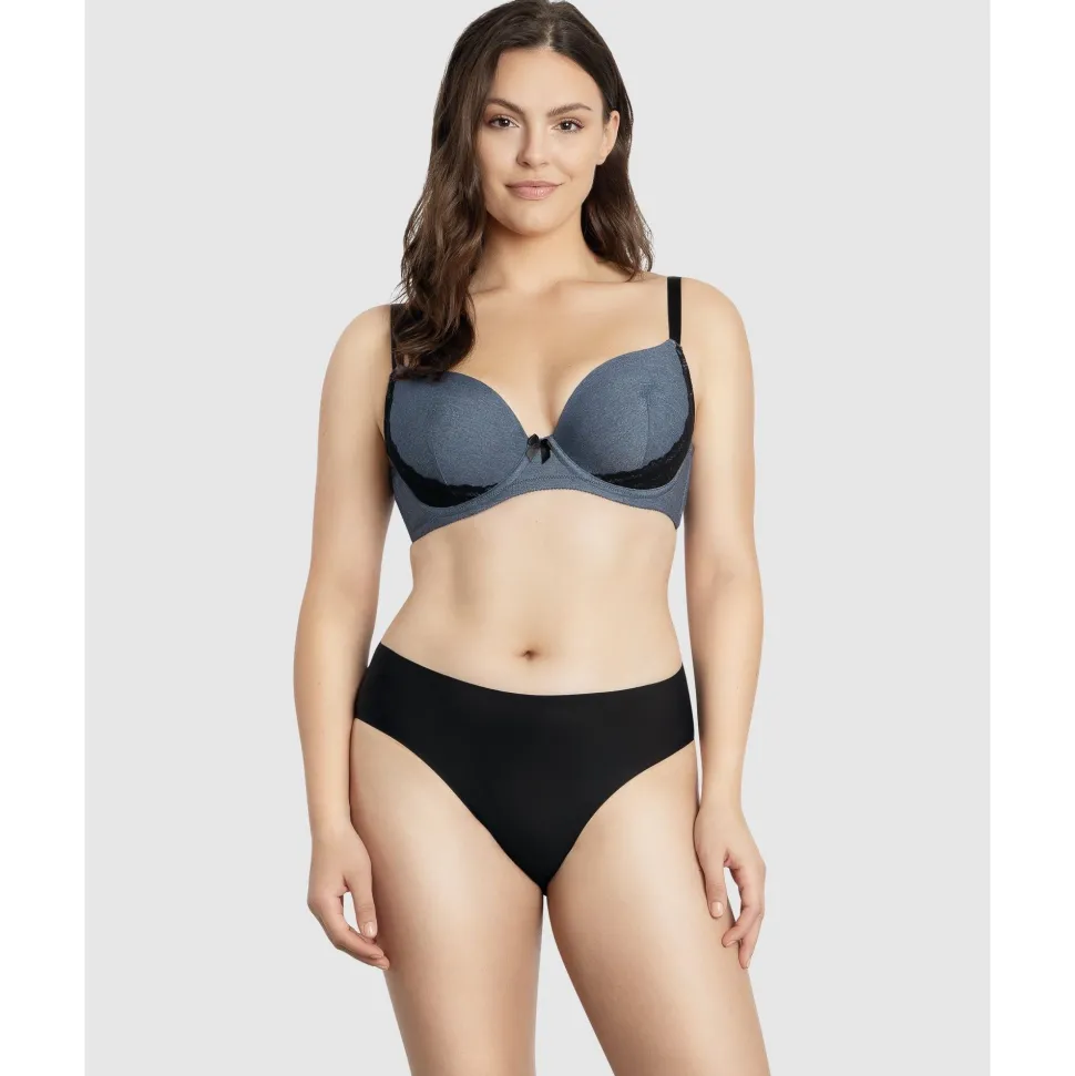 Buy Casey Denim Wired Plunge T-Shirt Bra