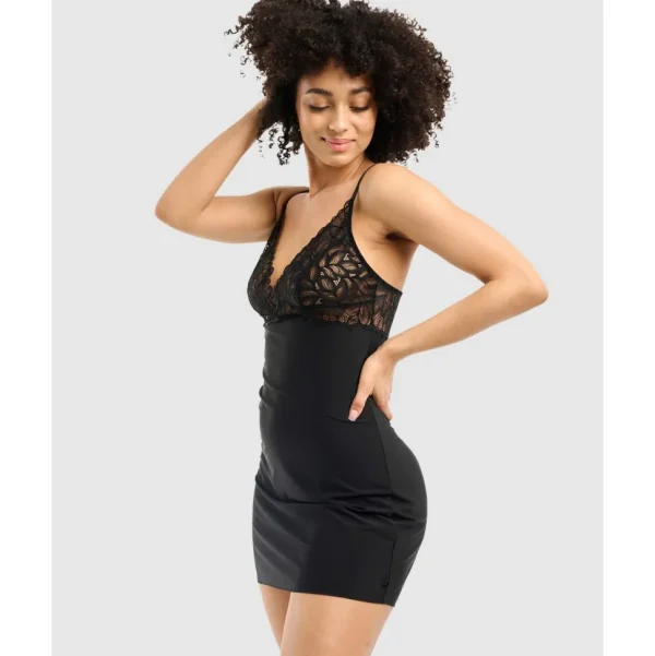Buy Divine Envie Sustainable Chemise Nightdress with Lace