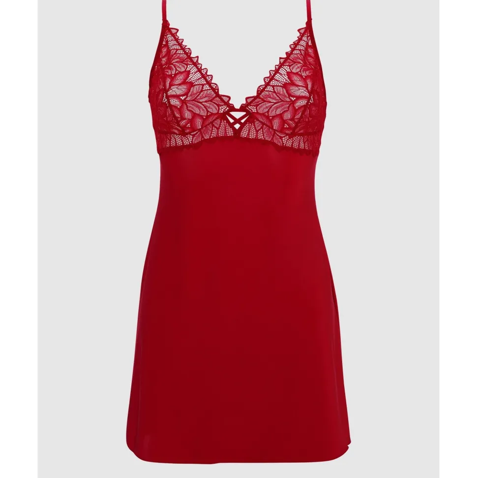 Buy Divine Envie Sustainable Chemise Nightdress with Lace