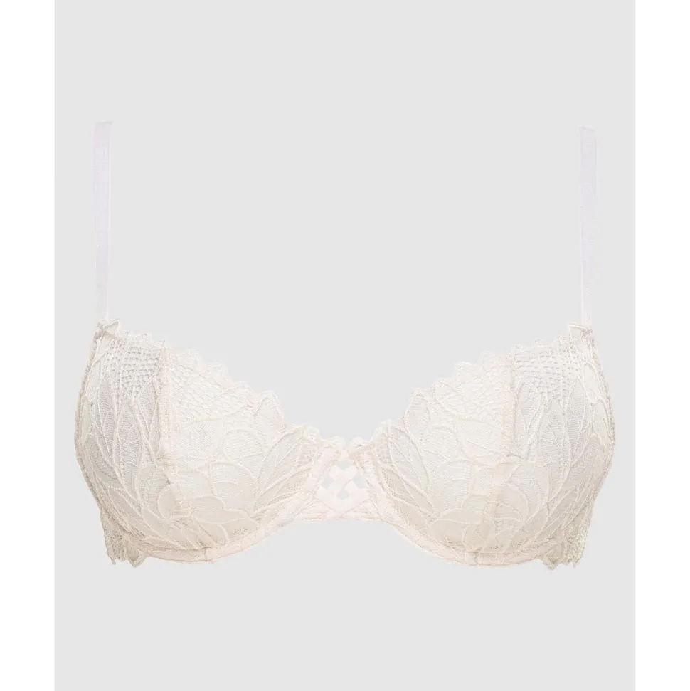 Buy Divine Unlined Wired Lace Balconette Bra