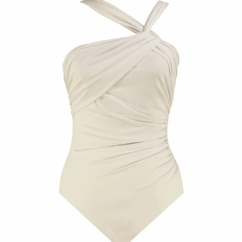 Buy Europa Asymmetric Underwired Shaping Swimsuit