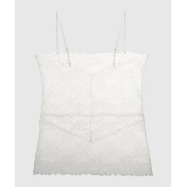 Buy Heavenly Sheer Lingerie Lace Camisole White