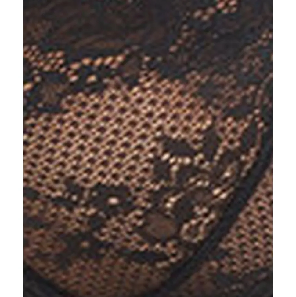 Buy Heavenly Wired Convertible Sheer Lace Balconette Bra Black