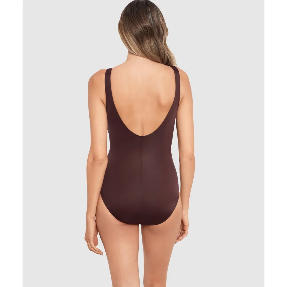 Buy Illusionists Circe Knot Detail Shaping Swimsuit