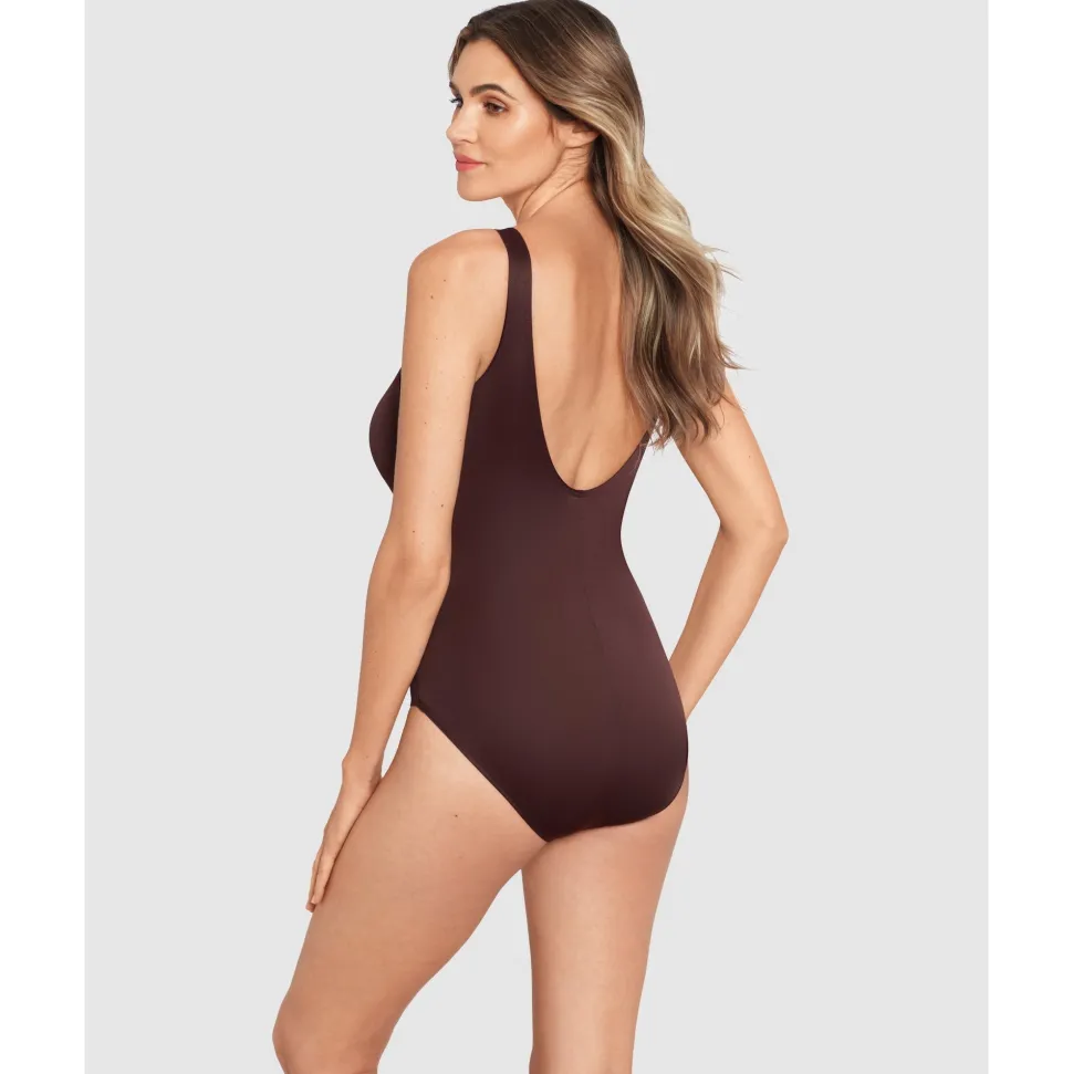 Buy Illusionists Circe Knot Detail Shaping Swimsuit