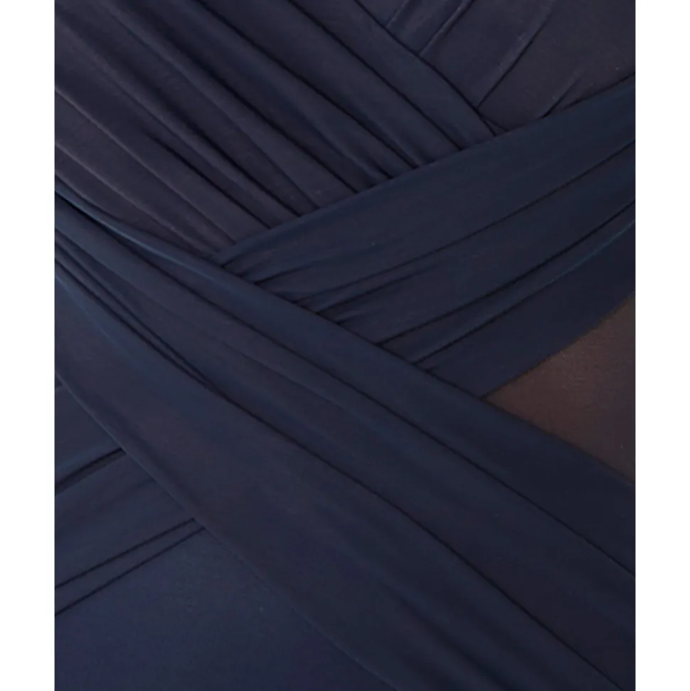 Buy Illusionists Crossover Draped Shaping Swimsuit