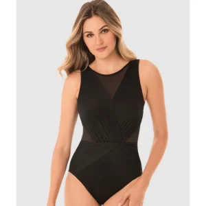 Buy Illusionists Palma Shaping High Neck Swimsuit