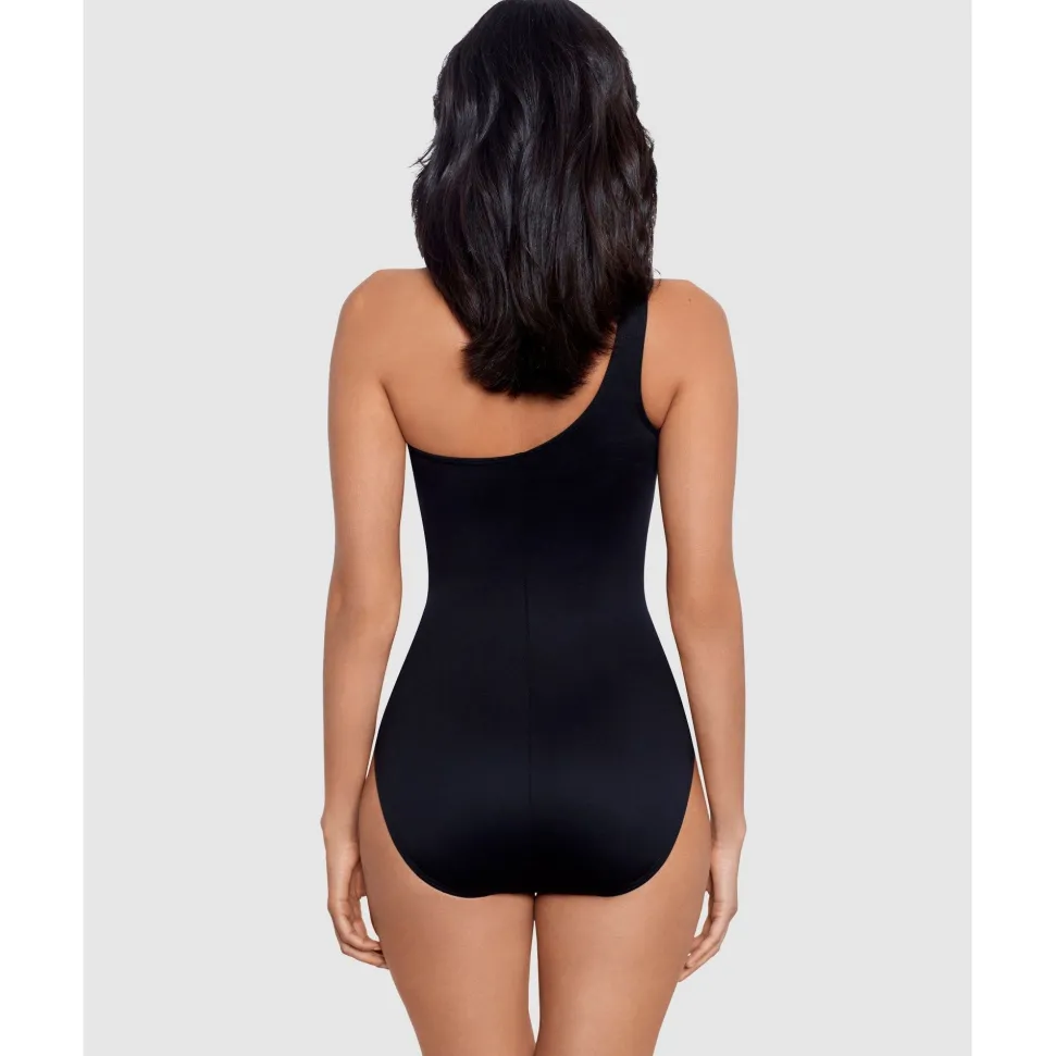 Buy Iridium Minx Underwired One Shoulder Shaping Swimsuit