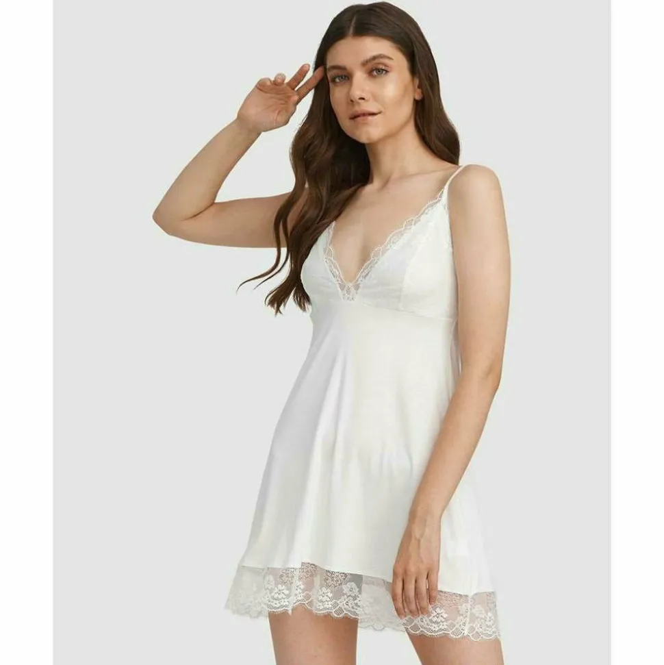 Buy Lace Detail Chemise