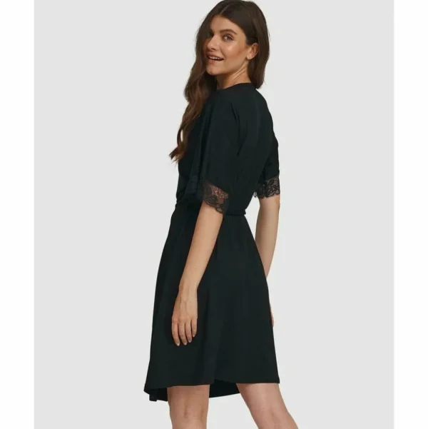 Buy Lace Trim Robe