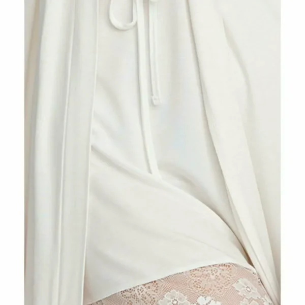 Buy Lace Trim Robe