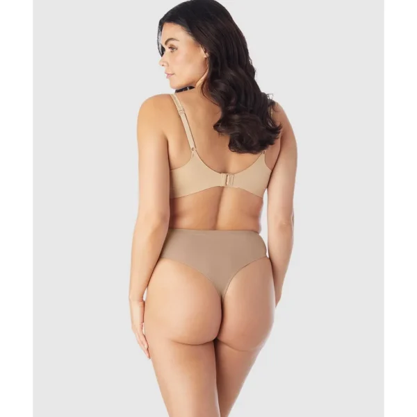 Buy Light Shaping High Waist Everyday Shapewear Thong-Stucco