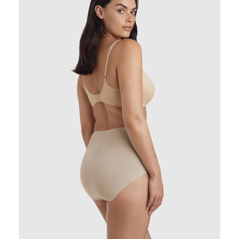 Buy Light Shaping High Waist Everyday Shapewear Brief-Stucco