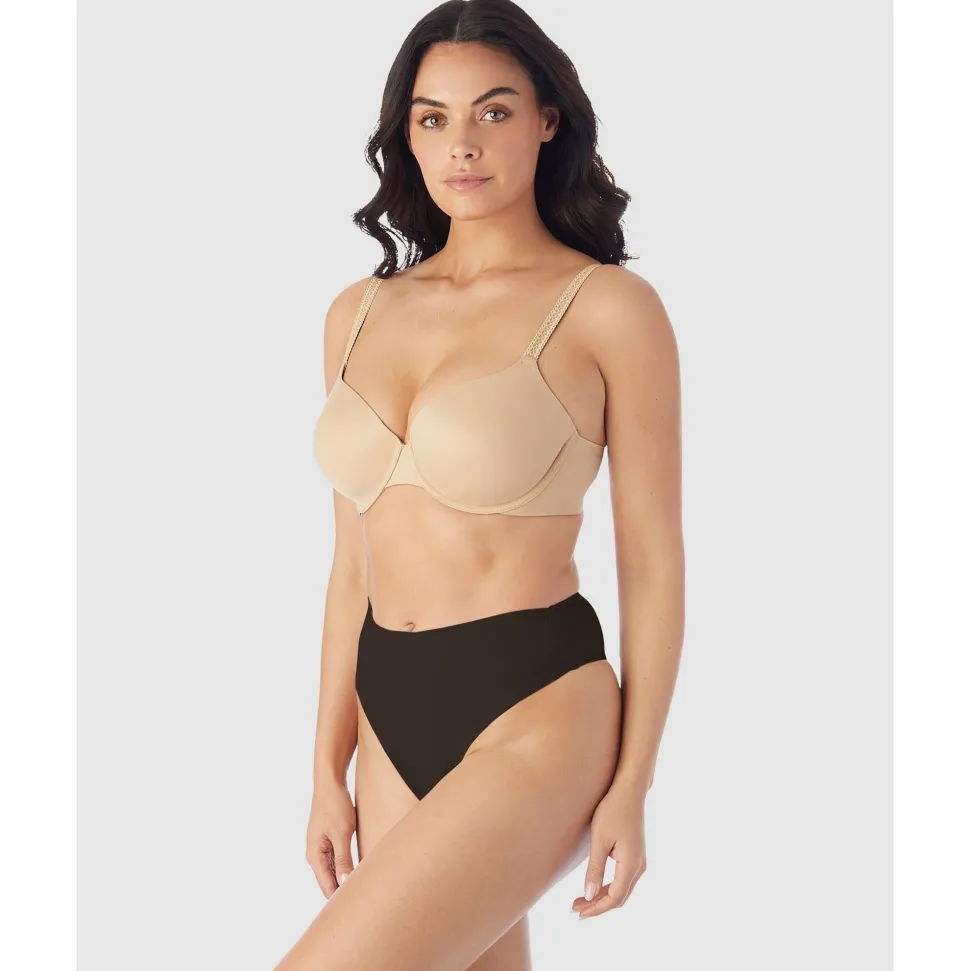 Buy Light Shaping High Waist Everyday Shapewear Thong-Black