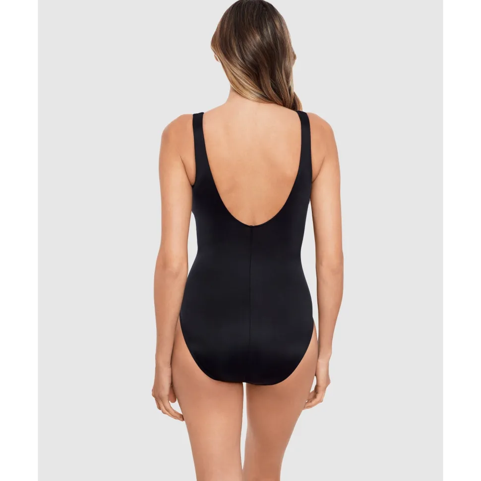 Buy Linked In Charmer V Neck Tummy Control Swimsuit