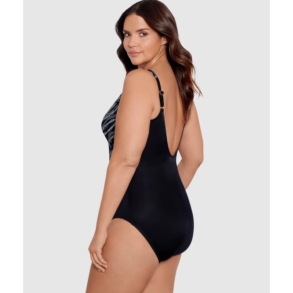 Buy Linked In Oceanus Plus Sized Shaping Swimsuit