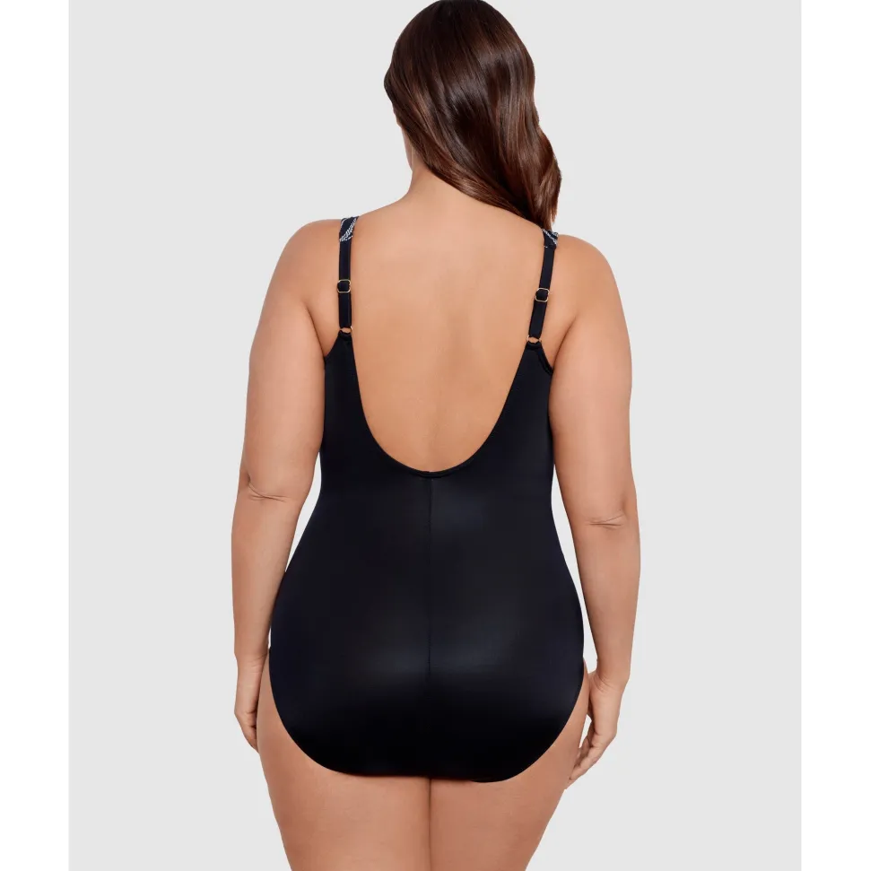 Buy Linked In Oceanus Plus Sized Shaping Swimsuit