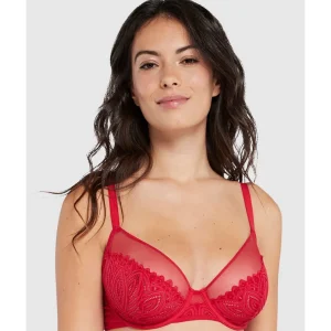 Buy Lisa Unlined Full Cup Underwire Lace Bra