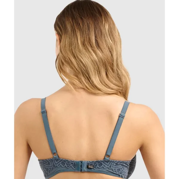 Buy Lisa Unlined Full Cup Underwire Lace Bra-Vintage Indigo