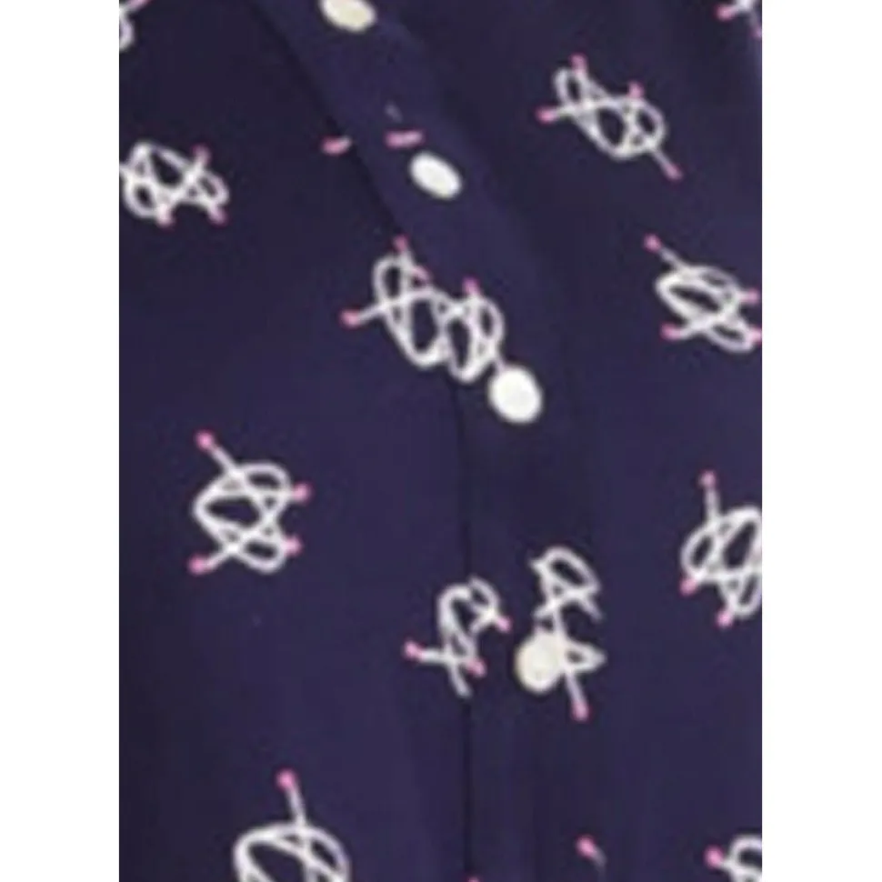 Buy Long Heart Print Pure Cotton Nighty