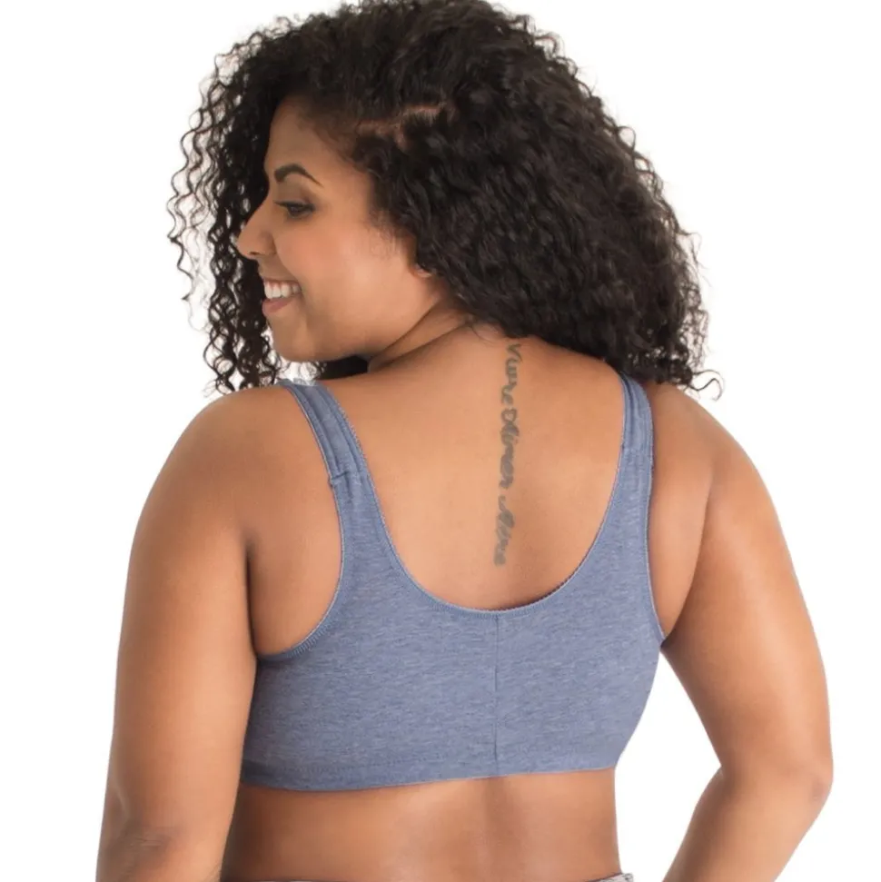 Buy Meryl Front Close Cotton Plus Size Lounge & Sleep Bra