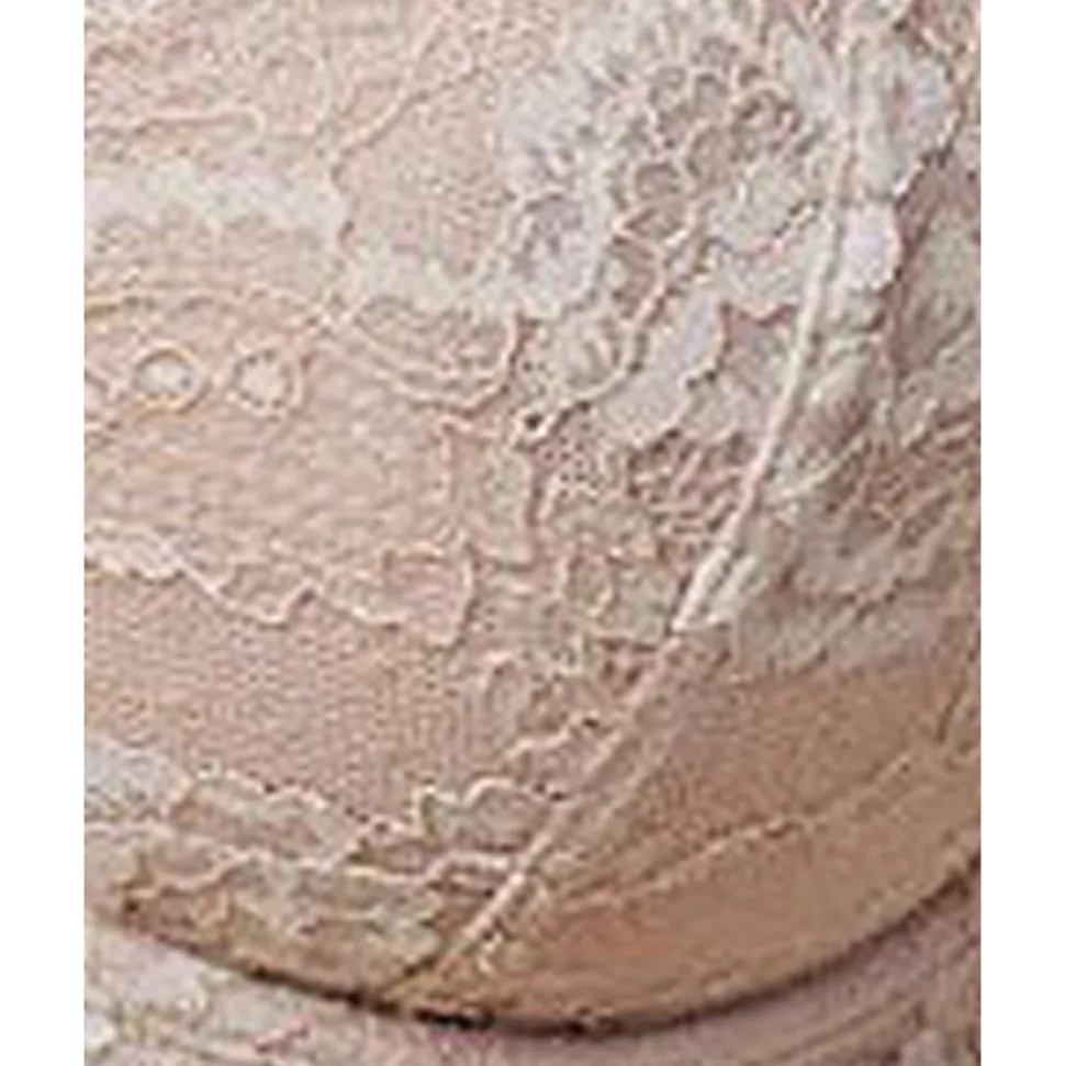 Buy Minx Wired Lace Balconette Bra Cashmere/Blush