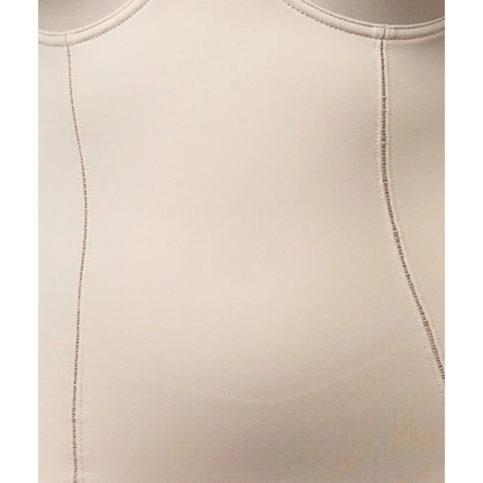 Buy Moulded Underwire Cup Shaping Bodysuit-Light Beige