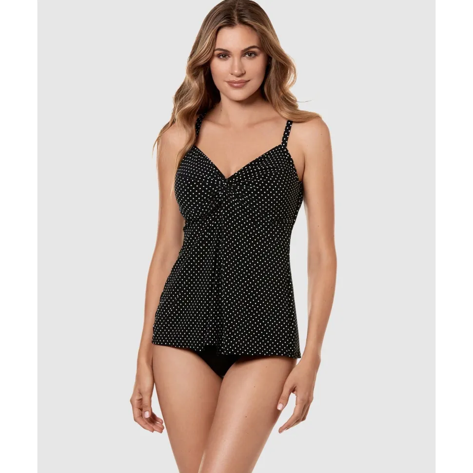 Buy Must Have Pin Point Love Knot Underwired Tankini Top