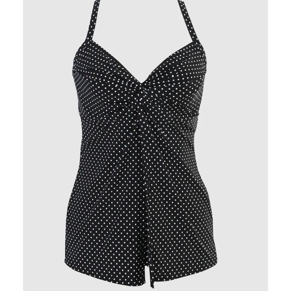 Buy Must Have Pin Point Love Knot Underwired Tankini Top