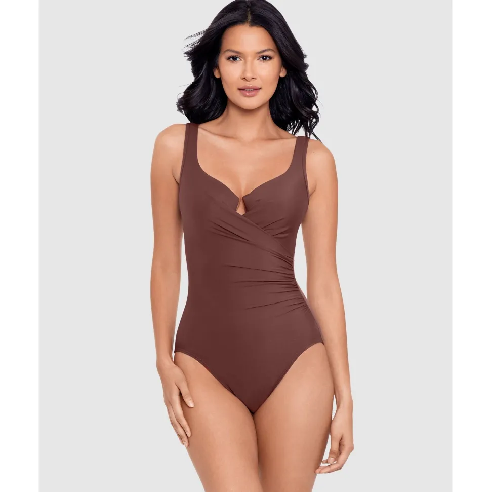 Buy Must Haves Escape Underwired Shaping Swimsuit-Tamarind