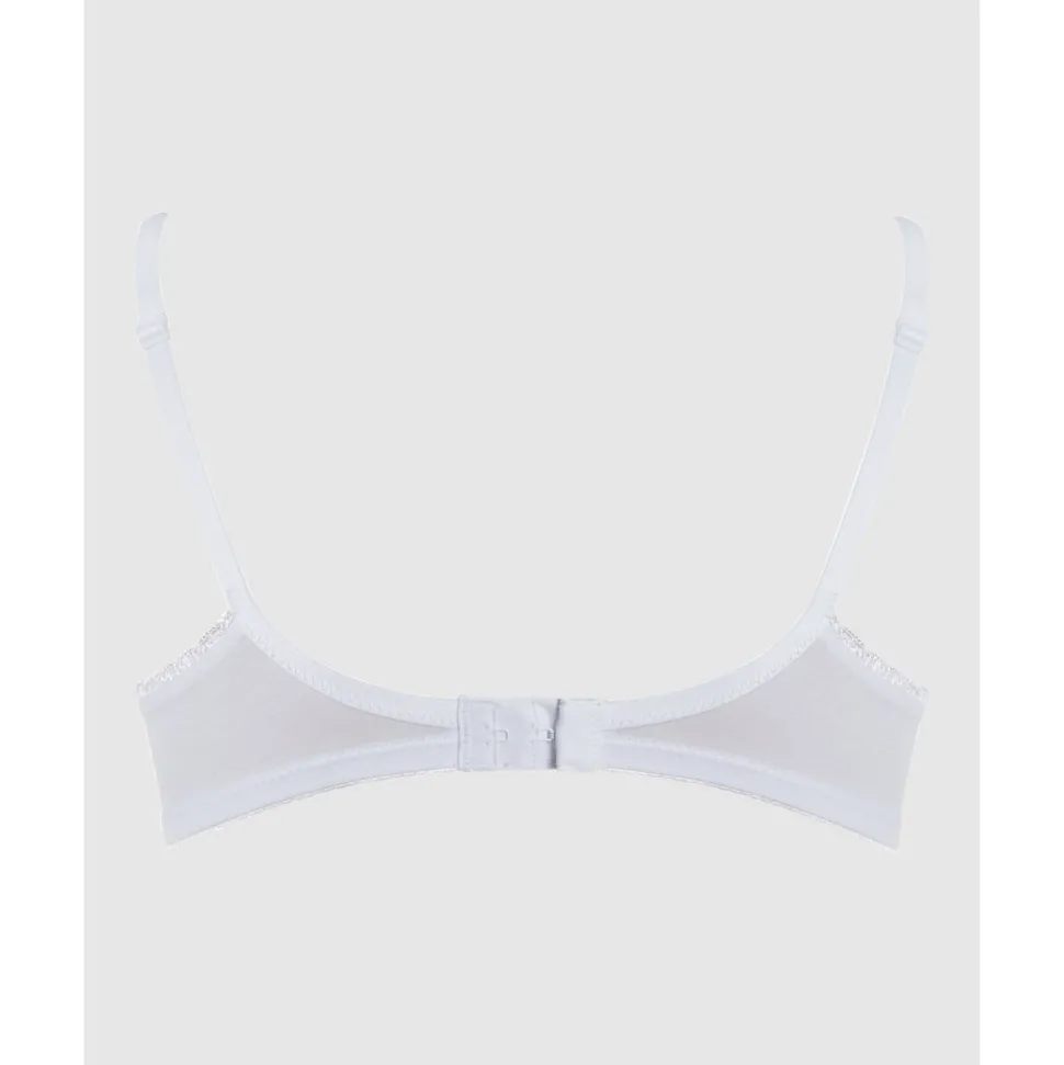 Buy My First Bra Pure Cotton & Lace Bra Single