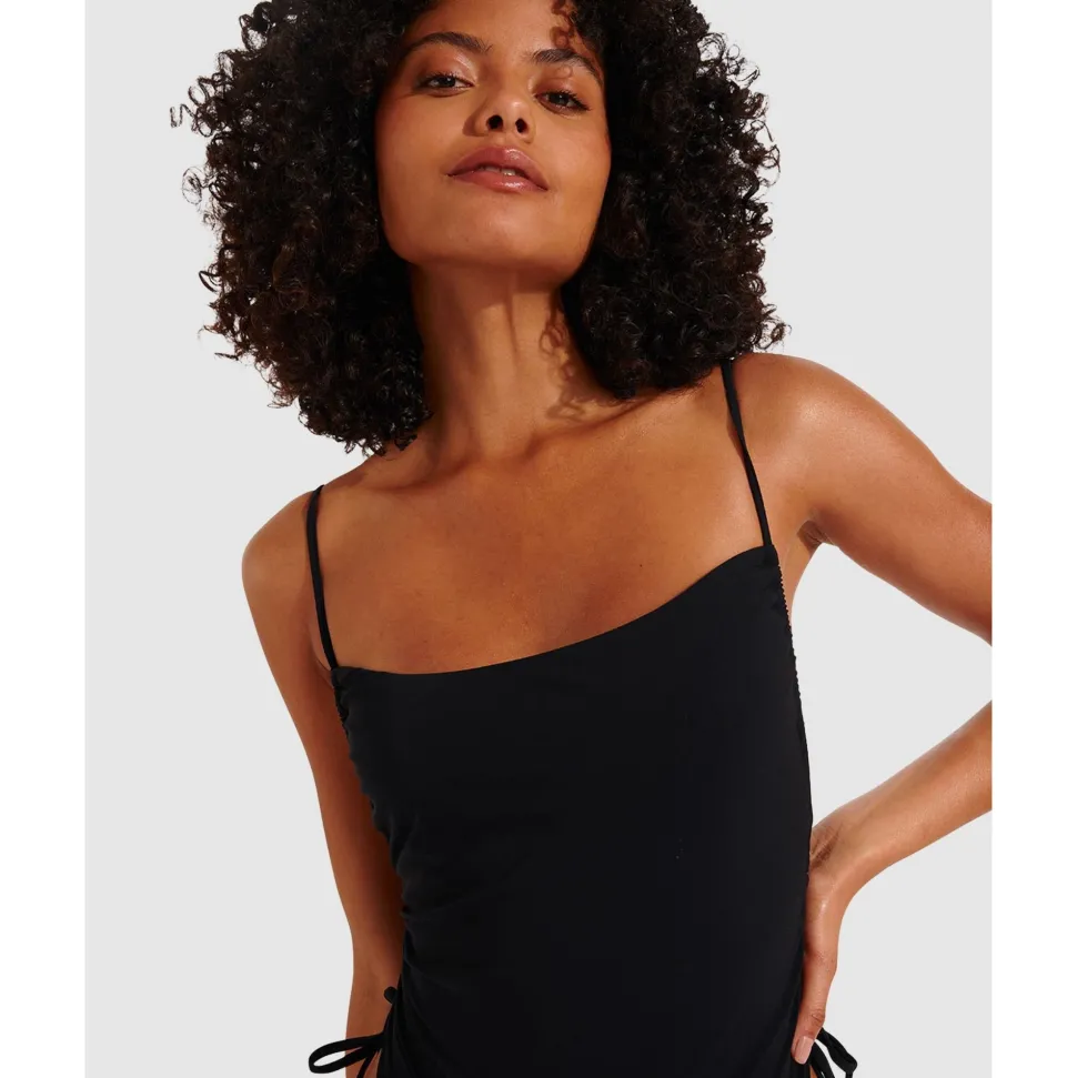 Buy Nessy Backless High Leg One-Piece Swimsuit