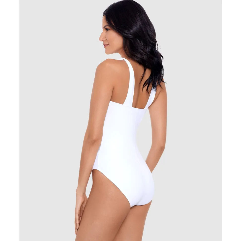 Buy Network Azura Underwire Shaping Swimsuit-White