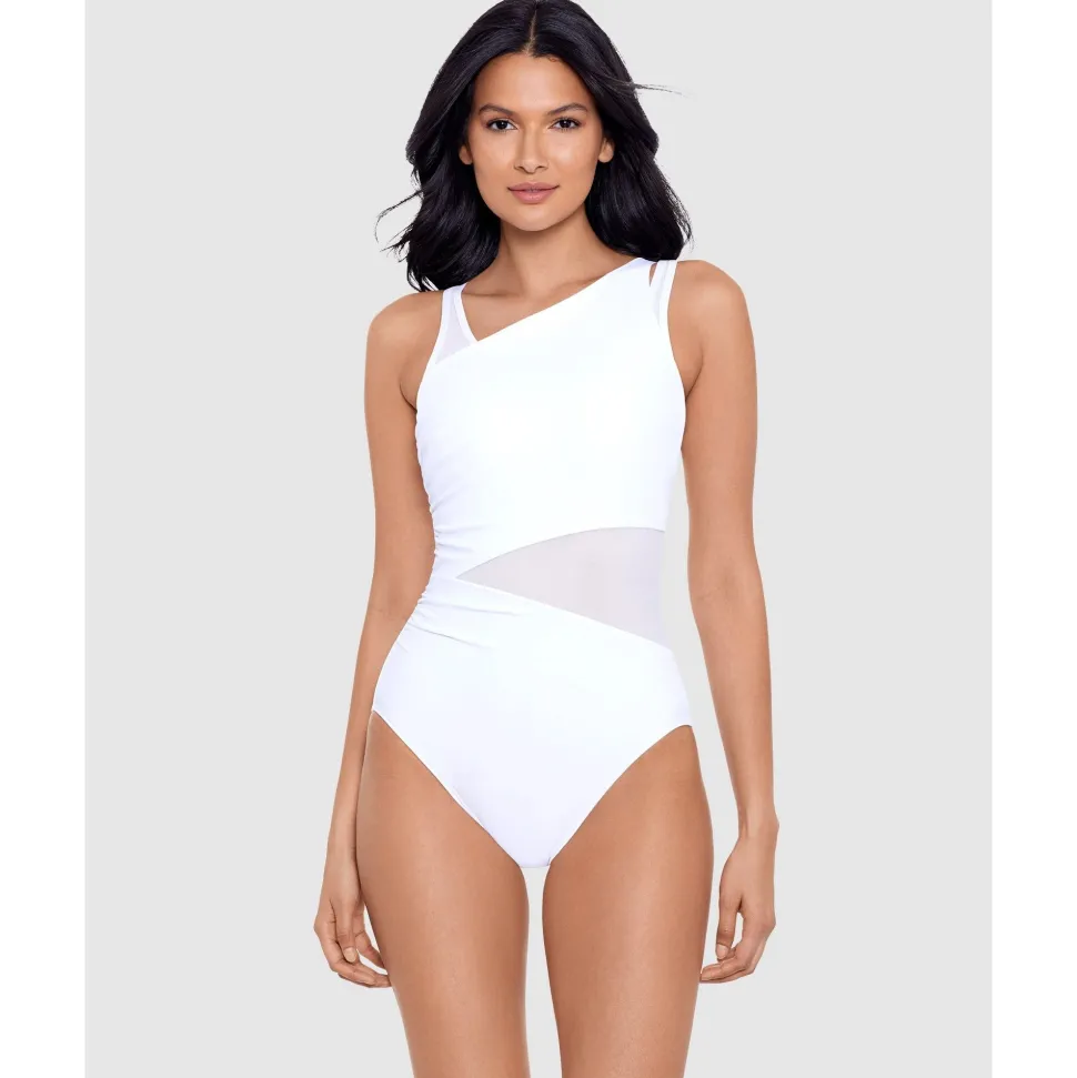 Buy Network Azura Underwire Shaping Swimsuit-White