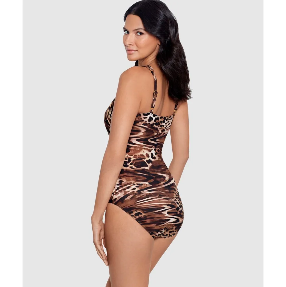 Buy Ocicat Europa Asymmetric Underwired Shaping Swimsuit