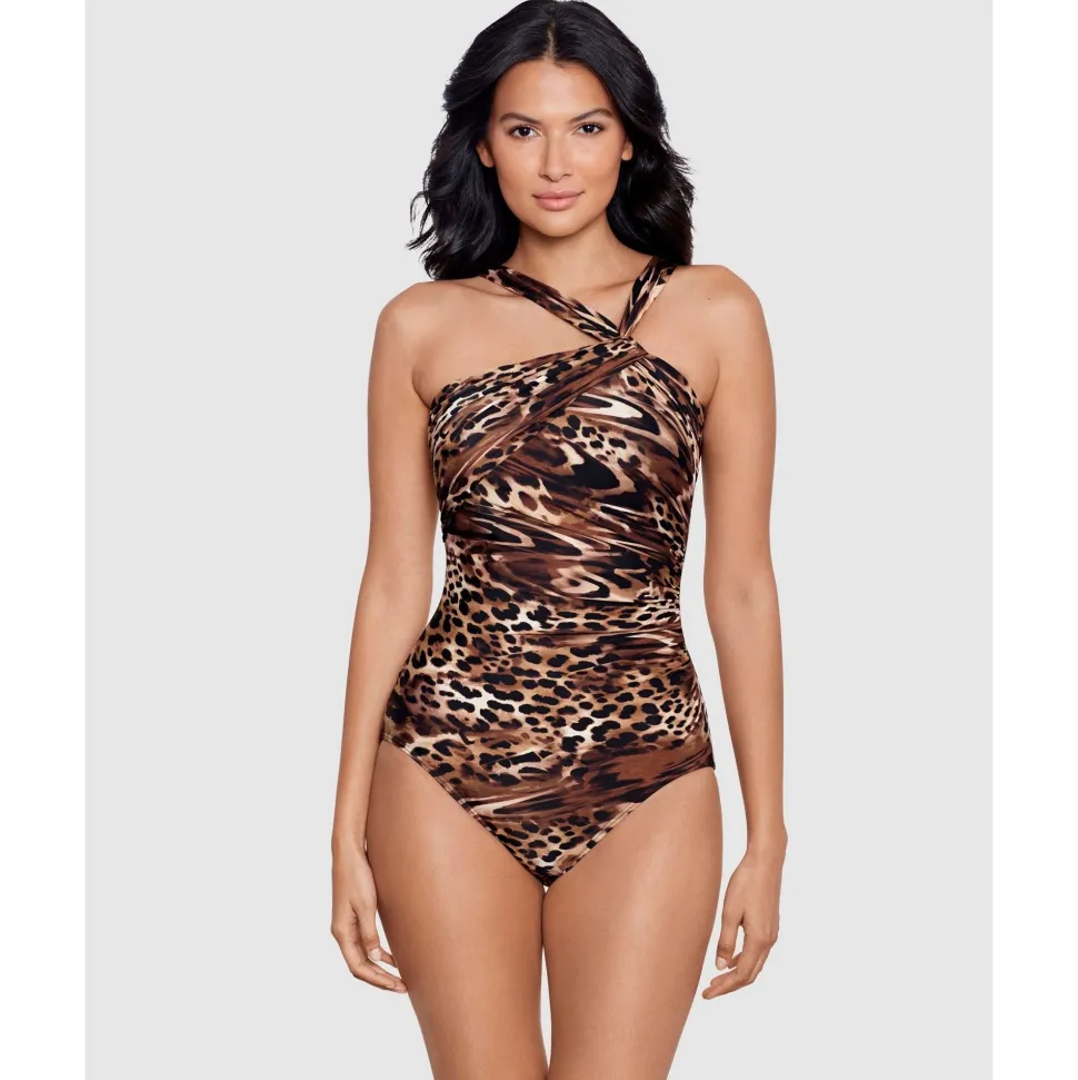 Buy Ocicat Europa Asymmetric Underwired Shaping Swimsuit