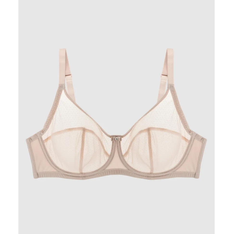 Buy Paige Geometric Lace Unlined Wired Full Bust Bra