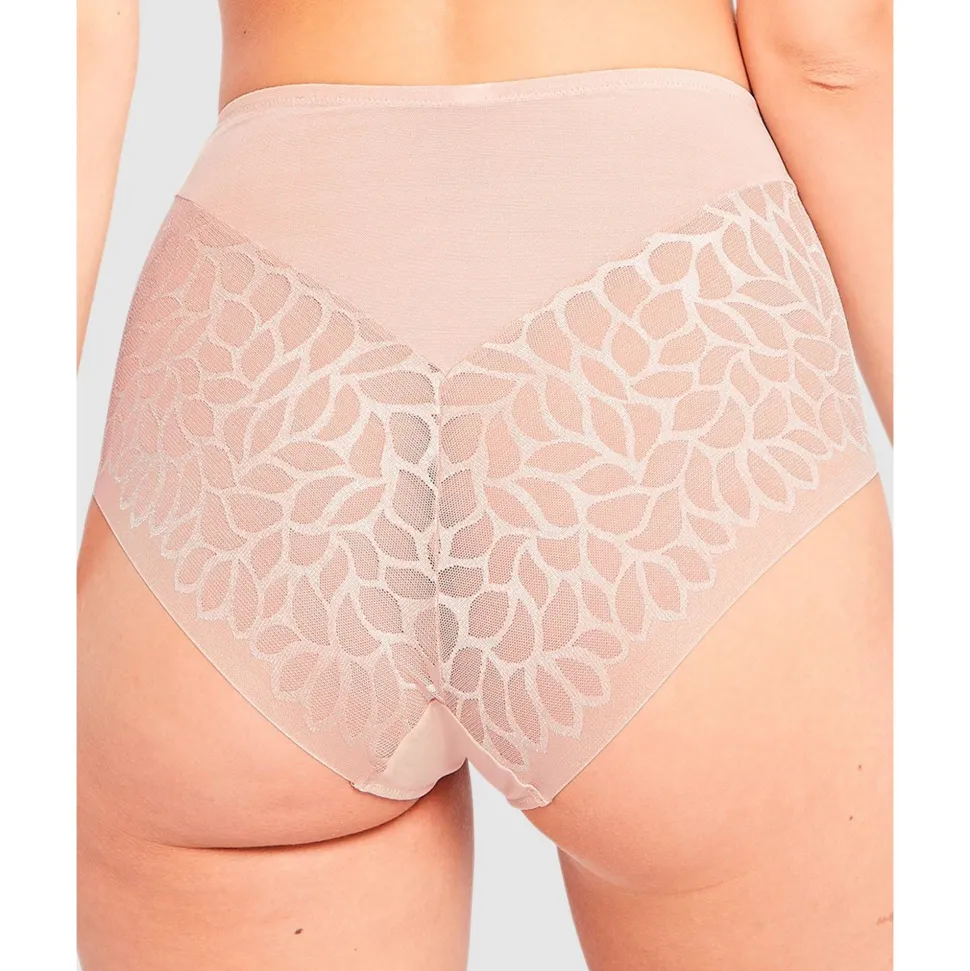 Buy Perfect Curves High Waist Lace Shaping Brief-Blush