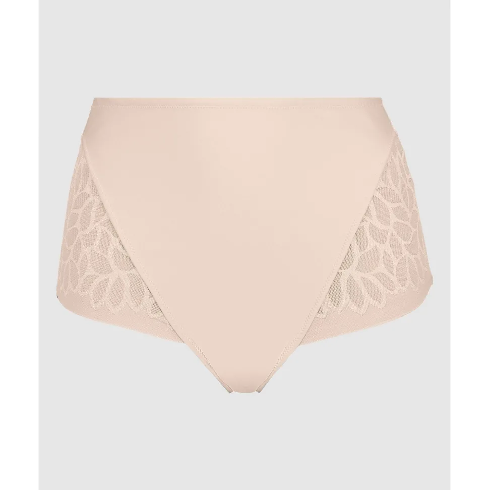 Buy Perfect Curves High Waist Lace Shaping Brief-Blush